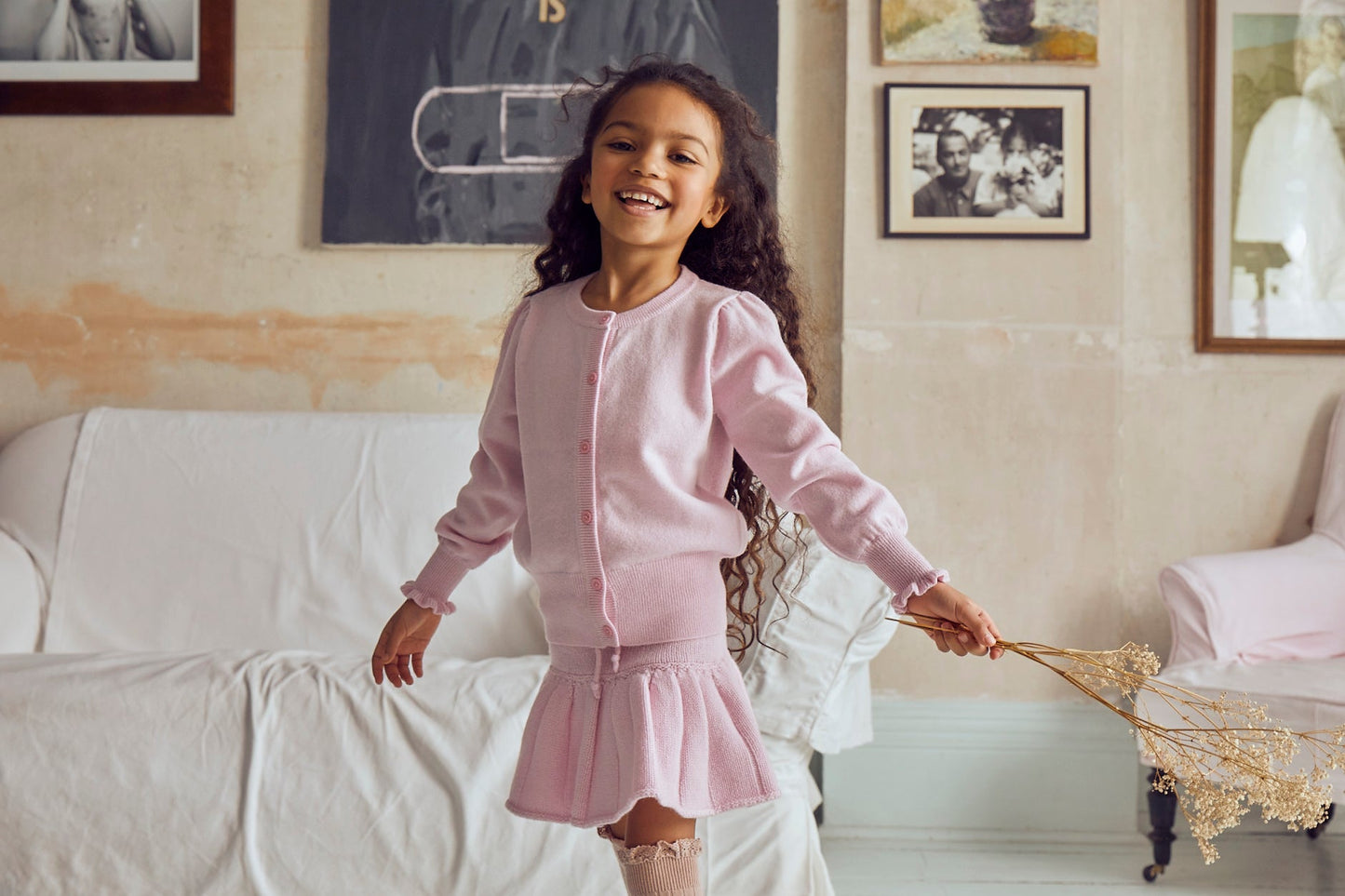 Pleated Tennis Skirt | cashmere/merino