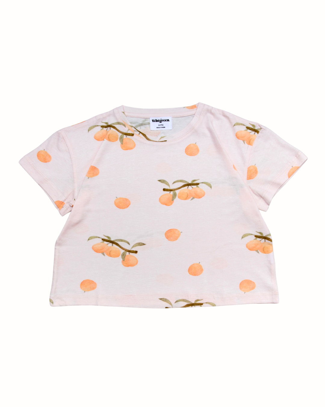 Apricot Print Tee
