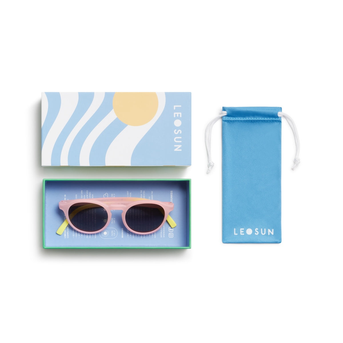 Pink Fade Easton Kids Sunglasses | Polarised UV400 | Ages 5+
