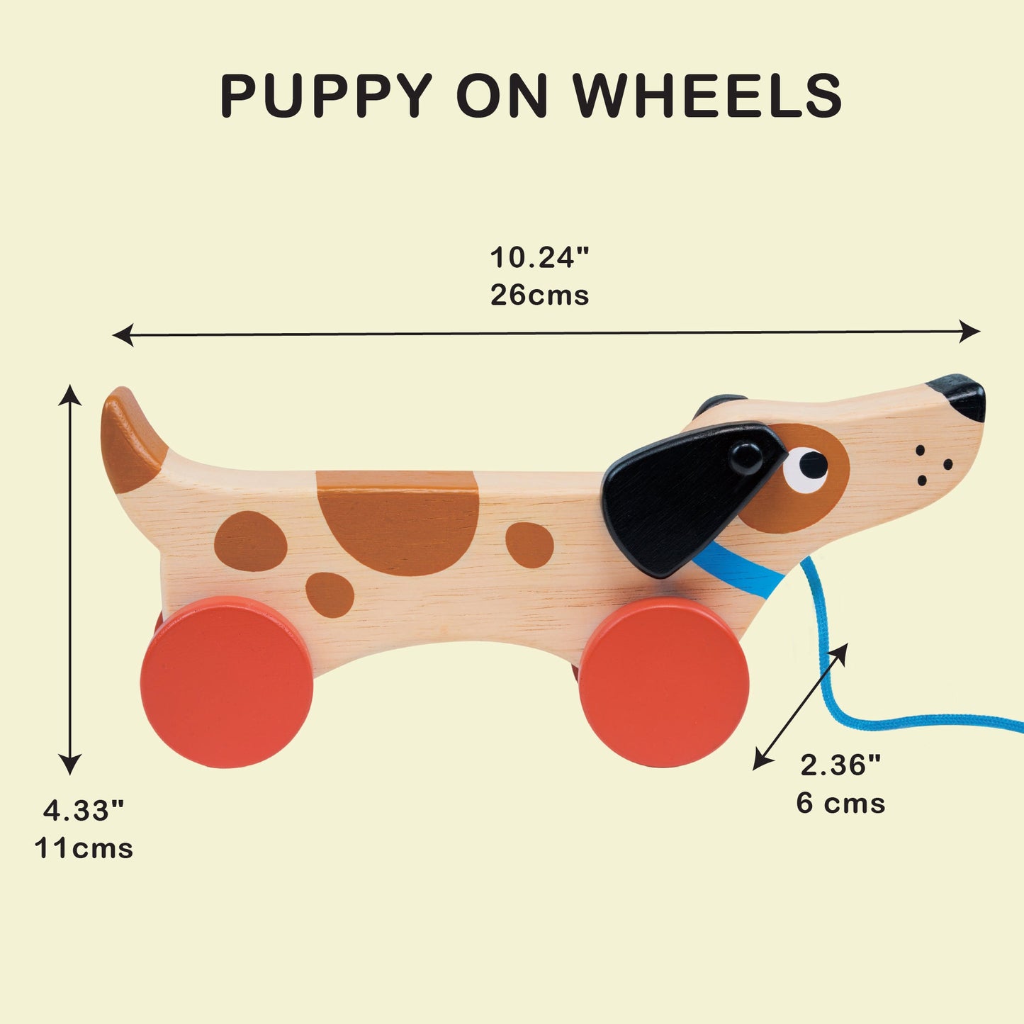 Puppy On Wheels