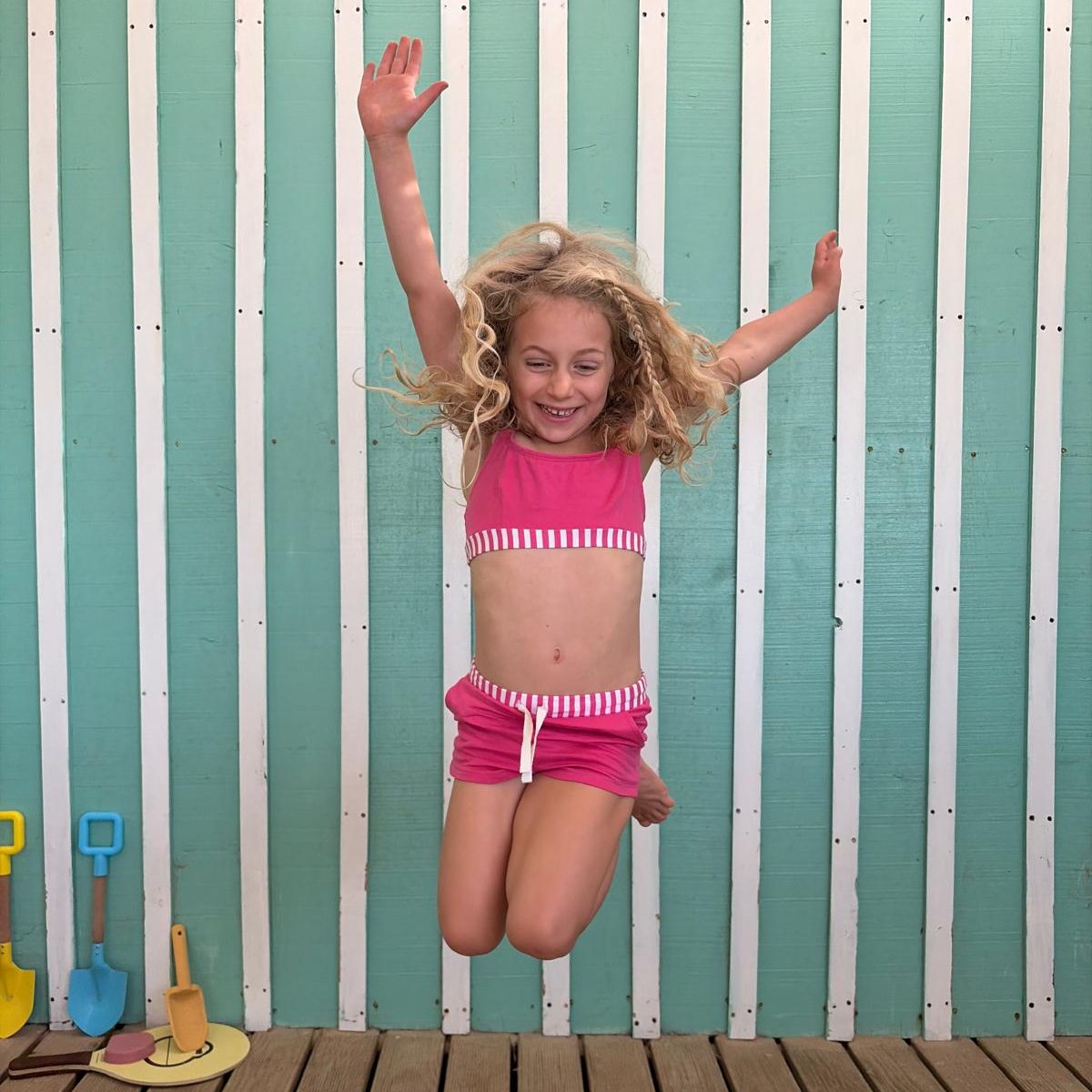 Tween Bikini - Neon Pink by Pure Earth Collection, vetted by KIDDYKIND