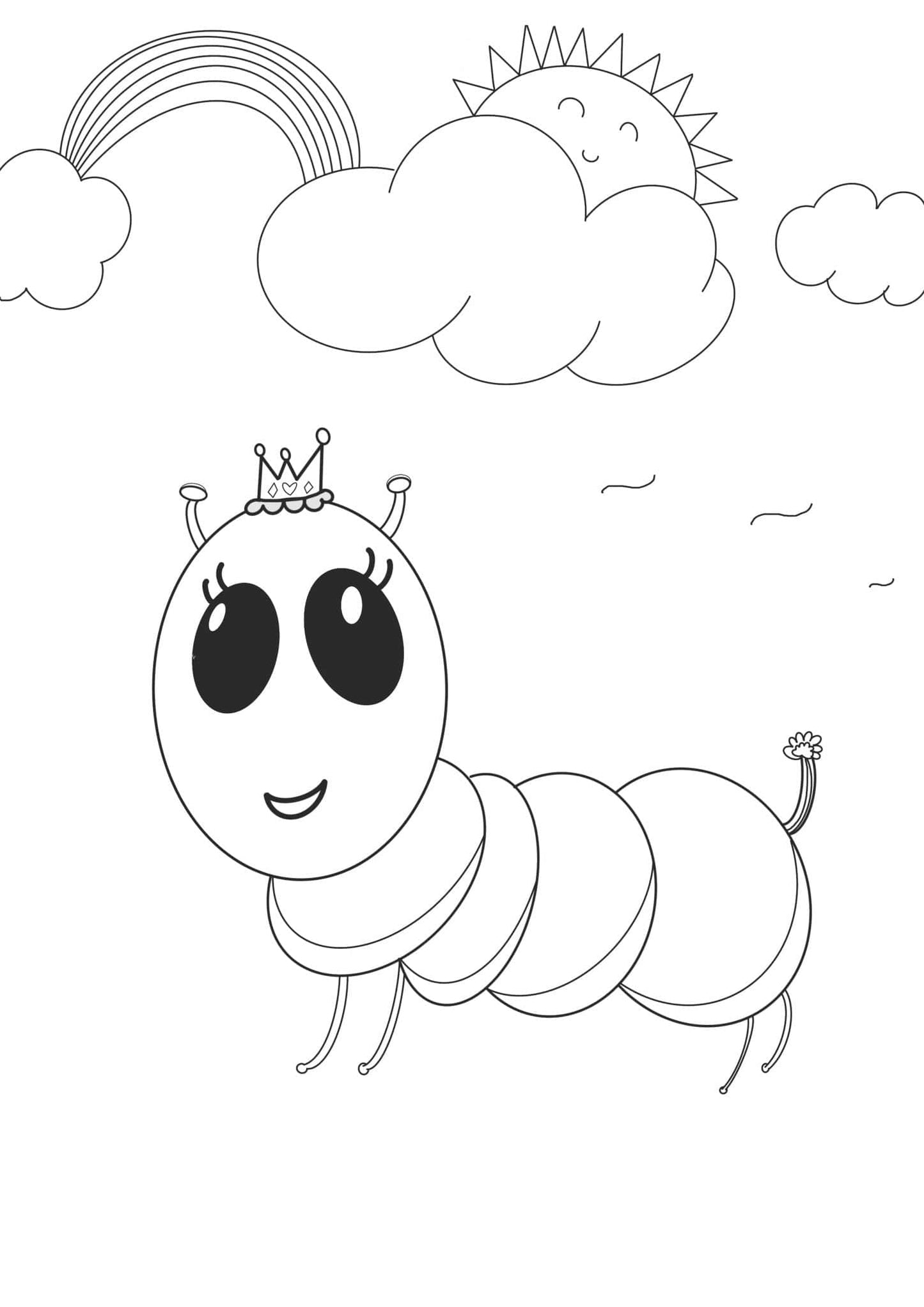 Colour In With Little Scandi baby