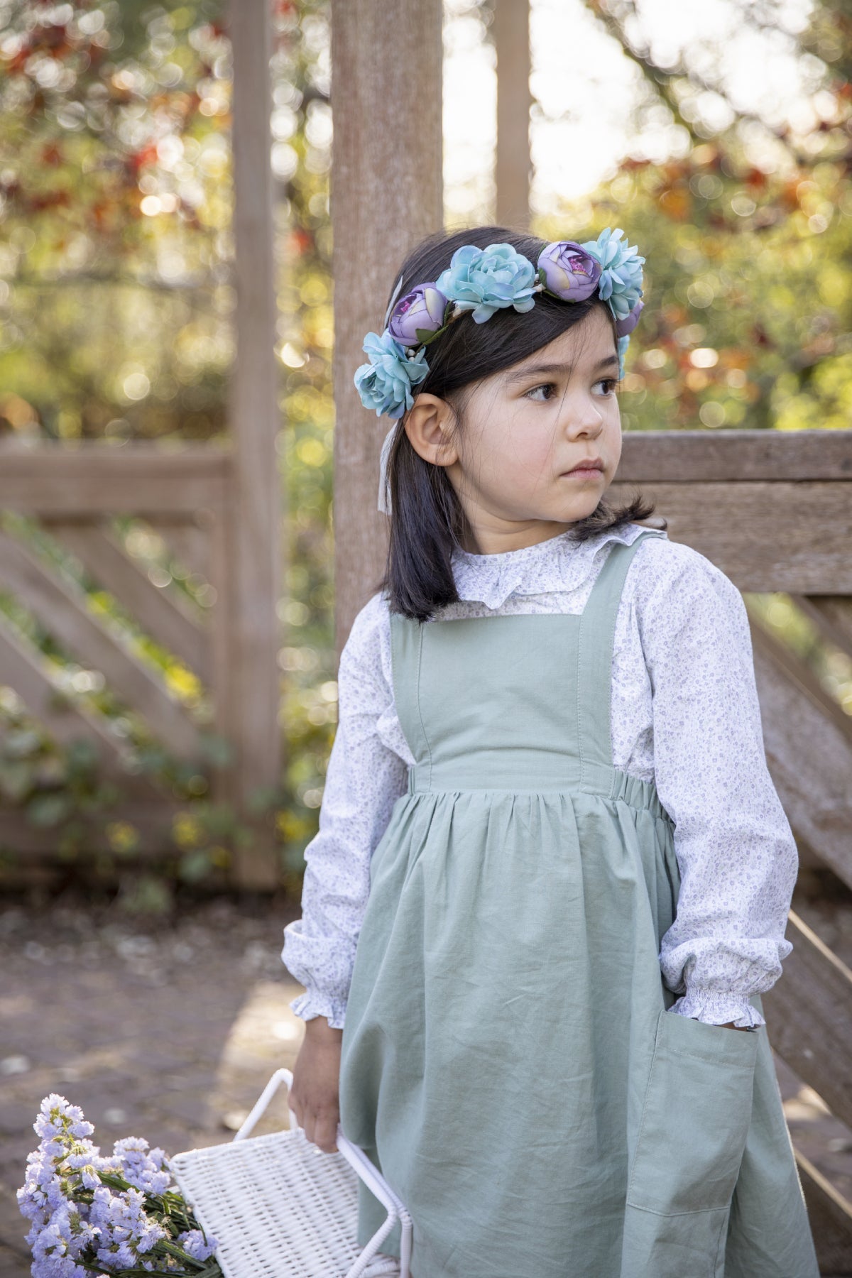 Margot Girl Pinafore Dress by Beatrice and Bee, vetted by KIDDYKIND