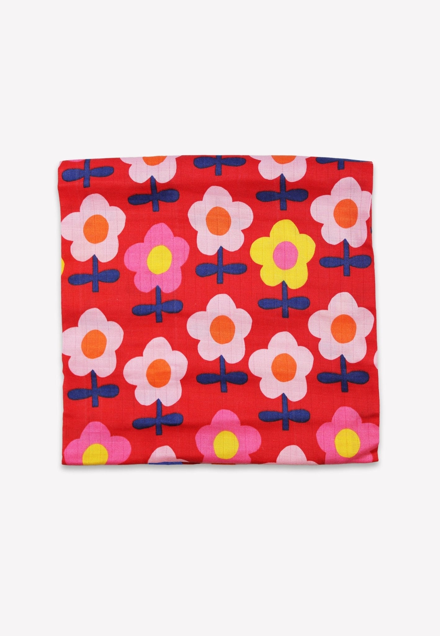 Organic Pink Flower Muslin 2-Pack | organic baby sleepwear UK — KIDDYKIND