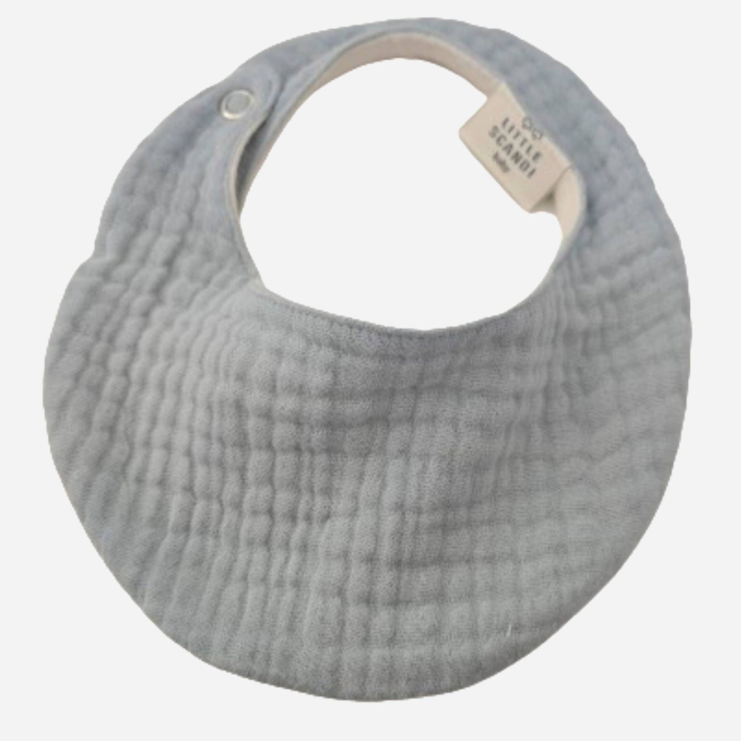 Mohair Soft Blue Waterproof Bib