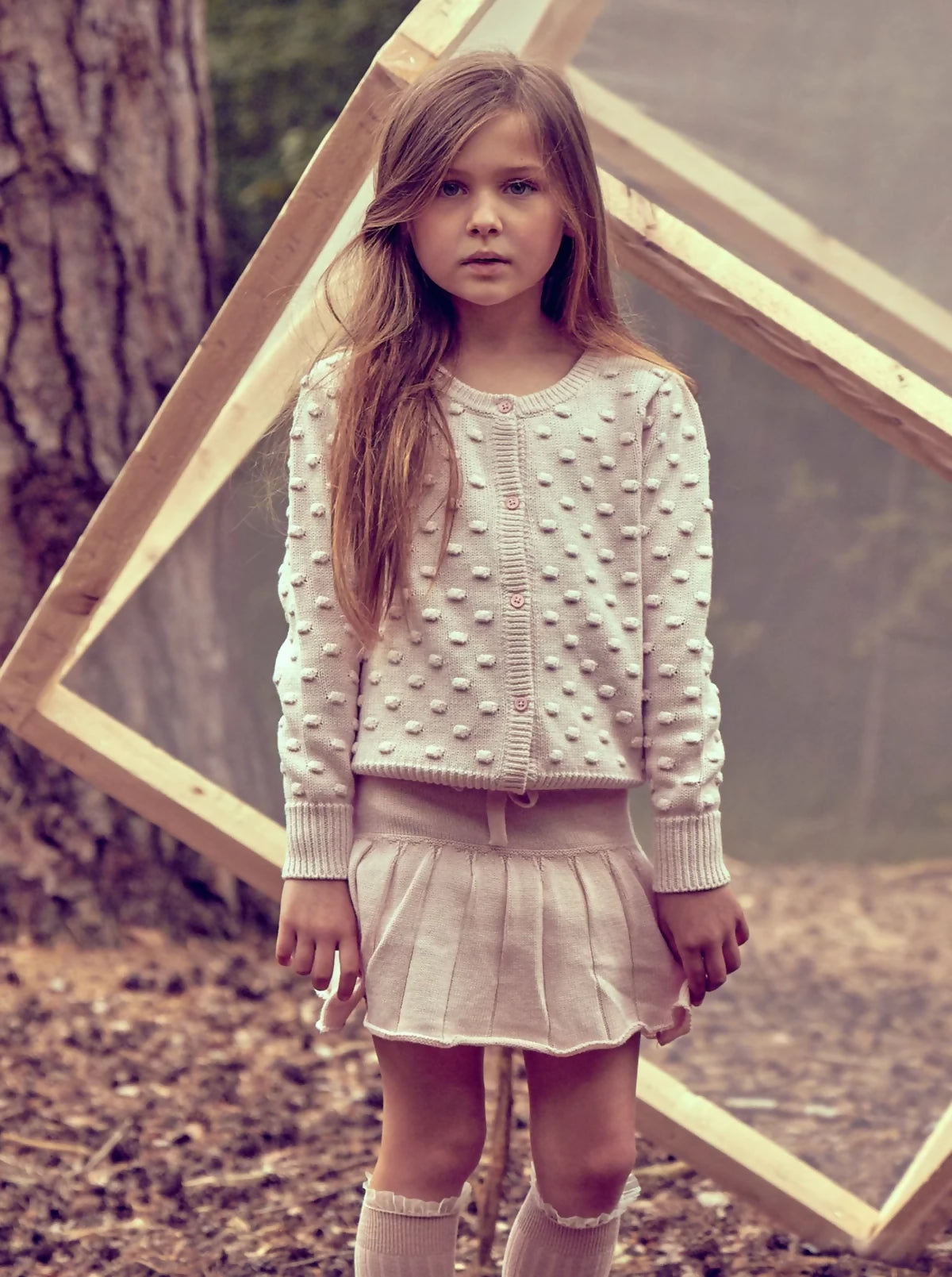 Tennis Skirt - Cashmere & Organic Cotton