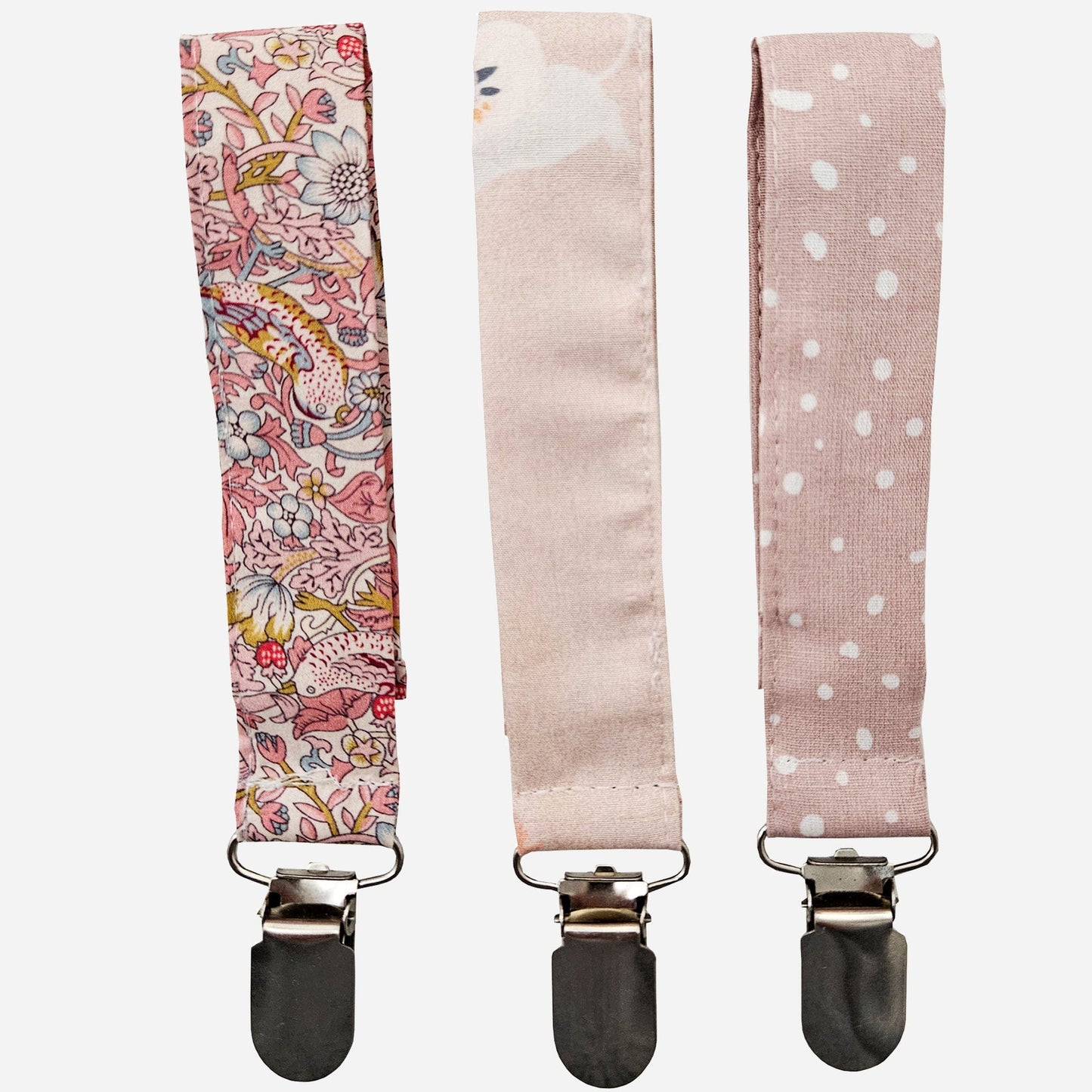 Rosa Mixed Pacifier Clips