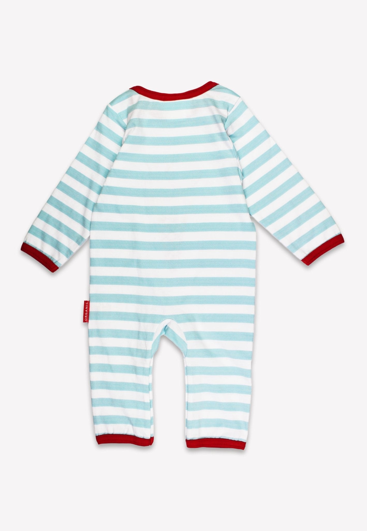 Organic Ice Cream Applique Sleepsuit | organic baby sleepwear UK — KIDDYKIND