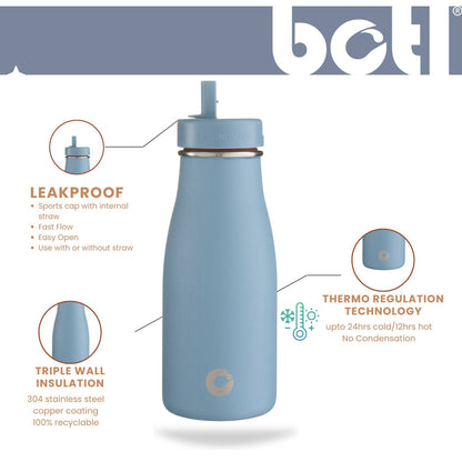 350ml Evolution Stainless Steel Bottle Vacuum Insulated