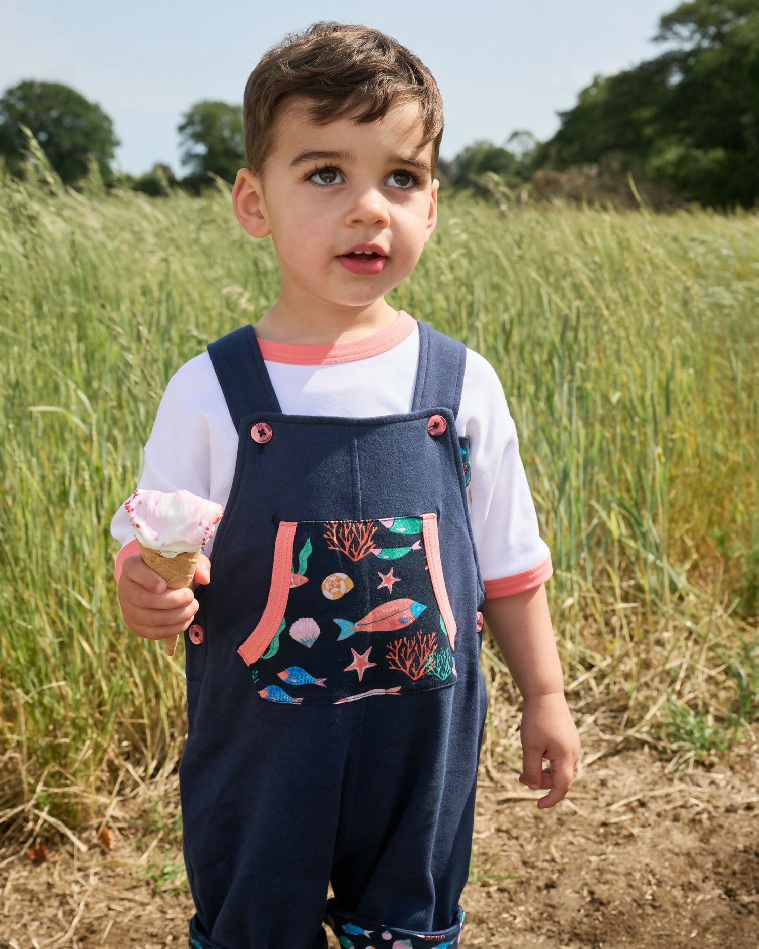 Playtime Prints sustainable organic kids clothing - ethical children's print clothing UK | Kiddykind