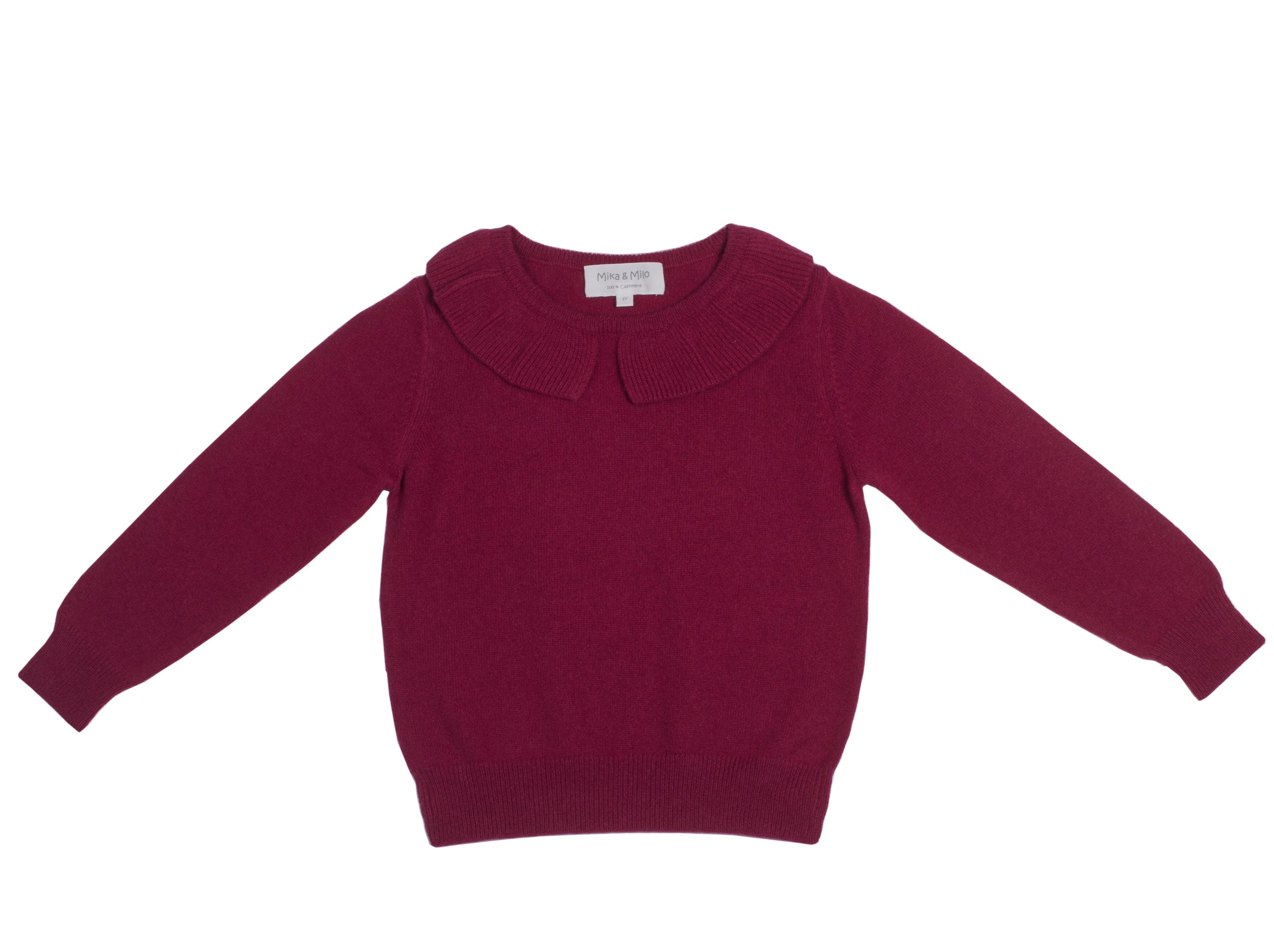 Peter Pan Collared Jumper | 100% cashmere