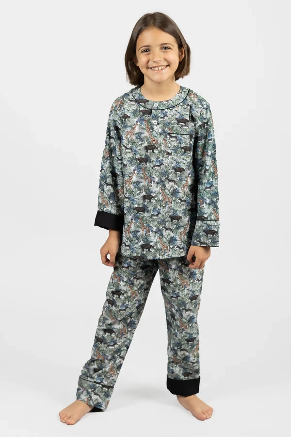 The Jungle Maze - Organic Cotton Kids Pyjamas