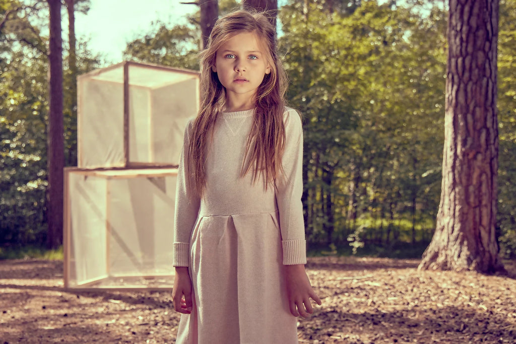 Angel Cashmere & Organic Cotton Kids Dress