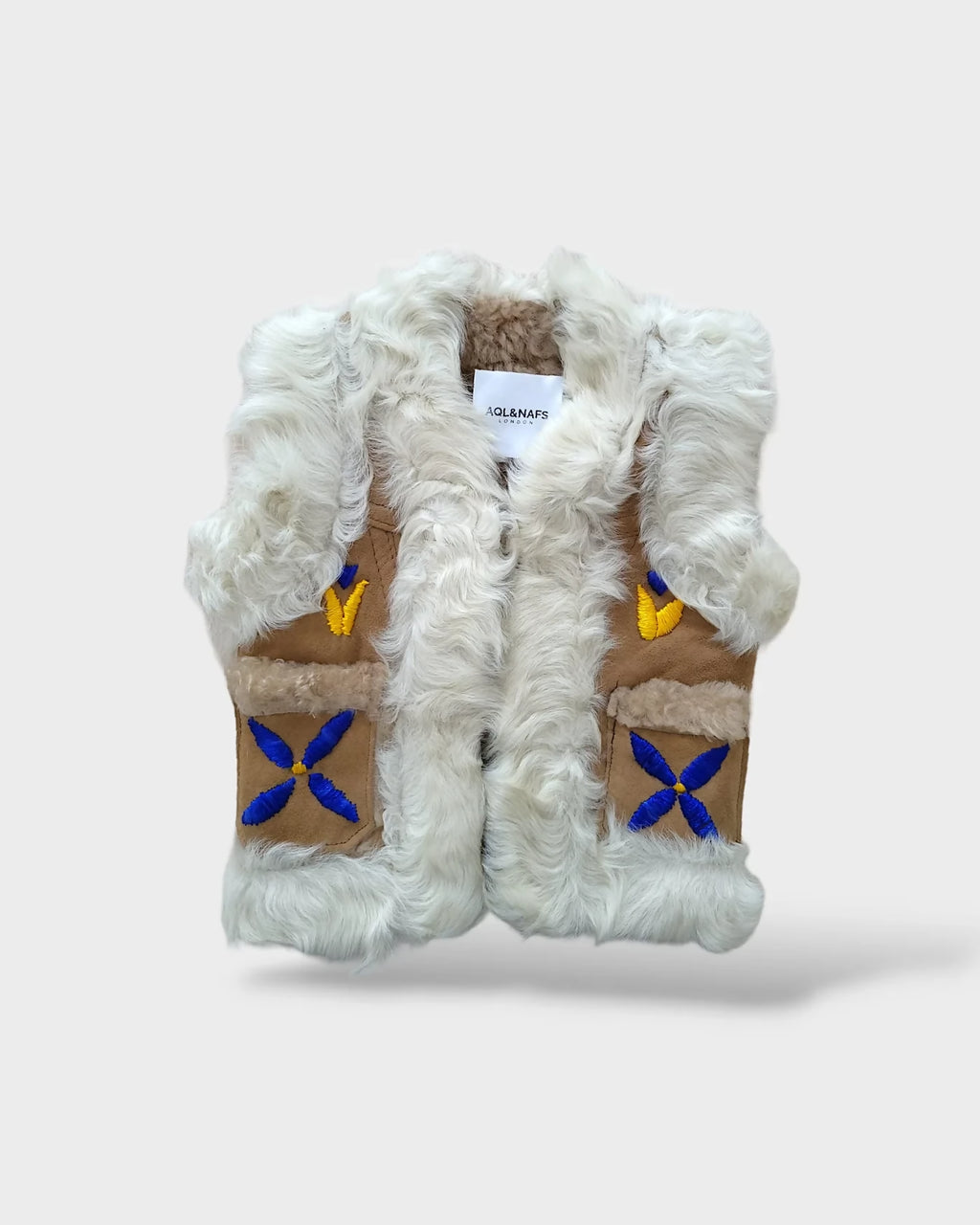 Aqls & Nafs afghani gillet handcrafted kids outerwear best kids vest