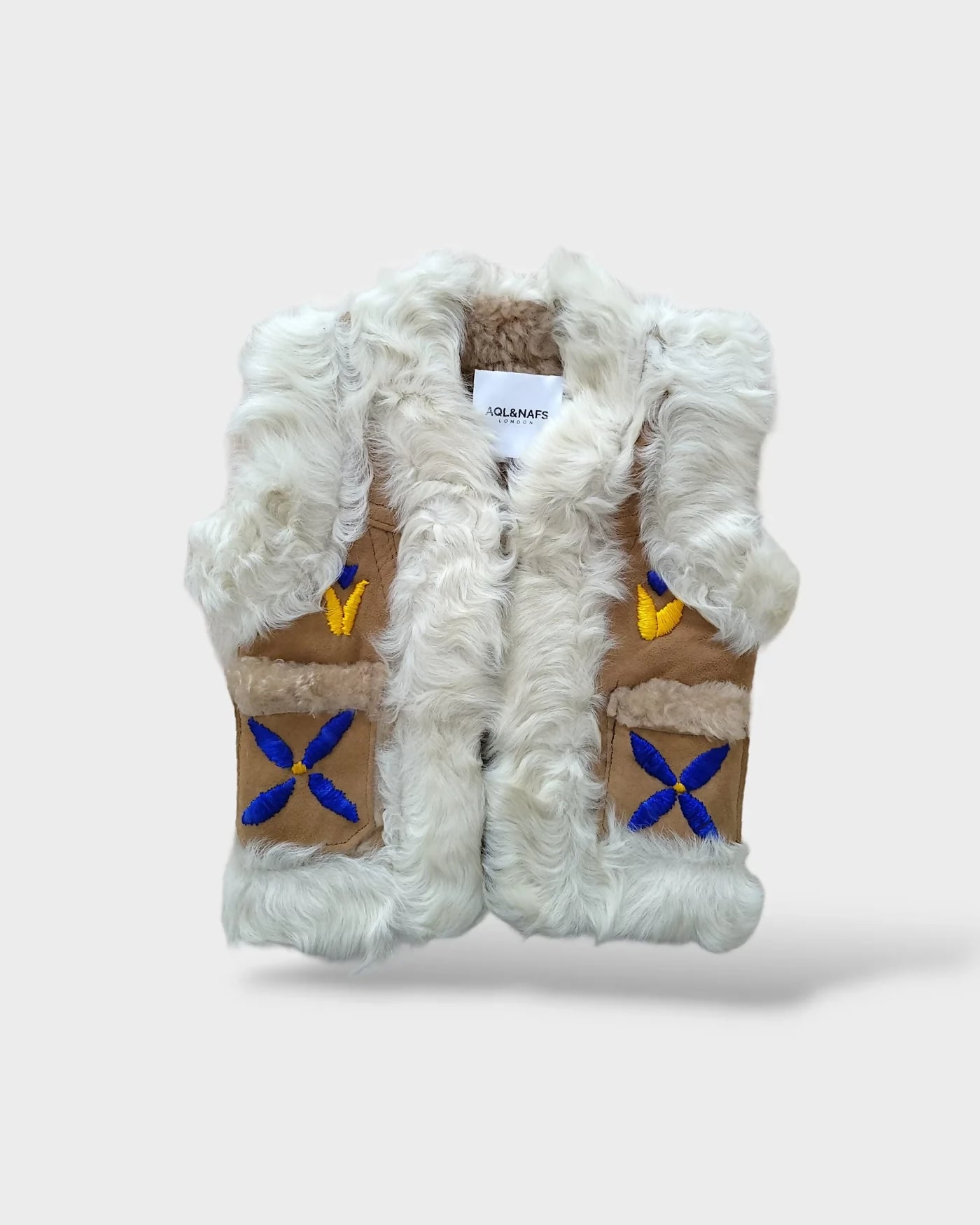 Aqls & Nafs afghani gillet handcrafted kids outerwear best kids vest