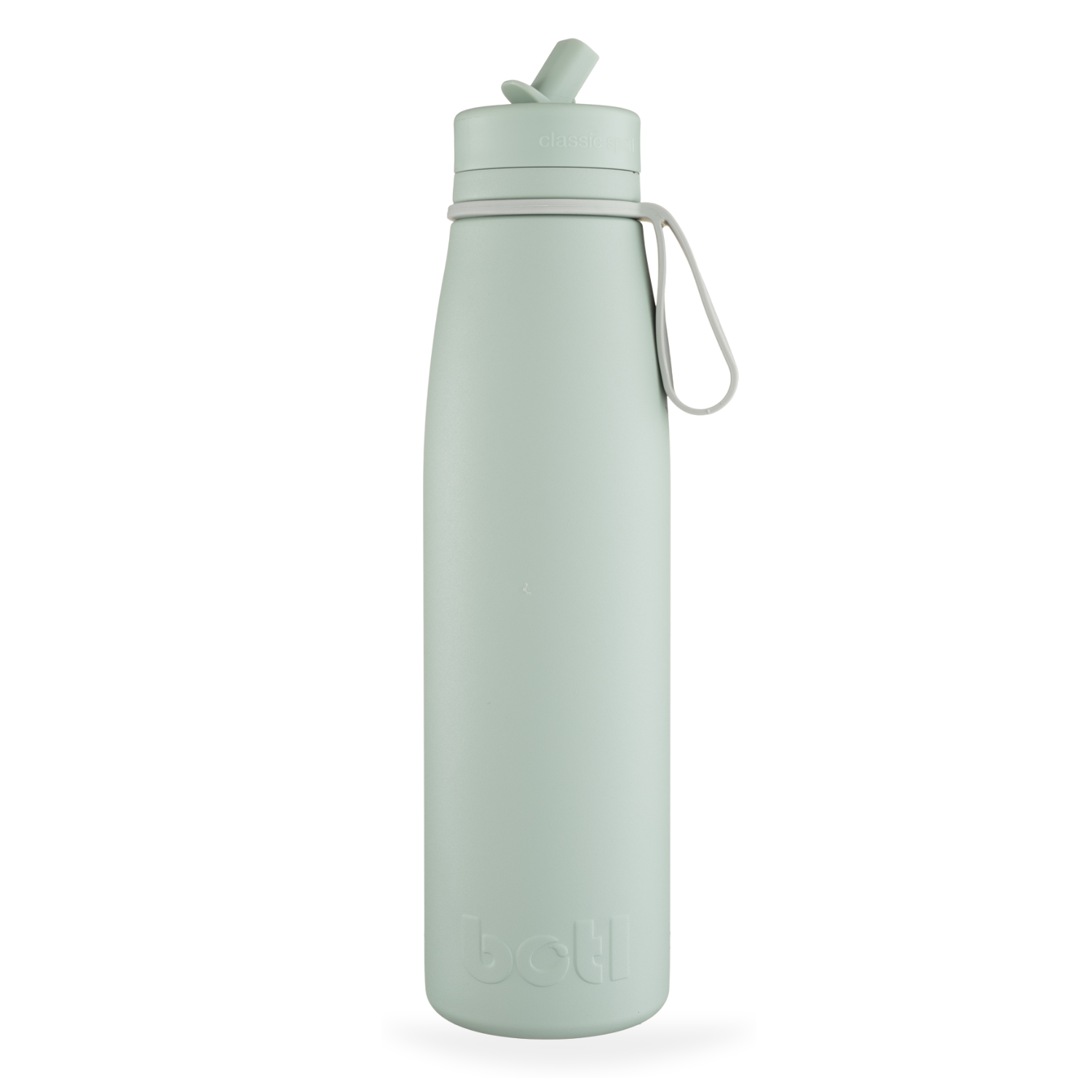 Eco kids bottle: 800ml Stainless Steel Insulated Bottle With Straw, Screw Cap & Brush | Evolution V2 | BOTL | One Green Bottle UK