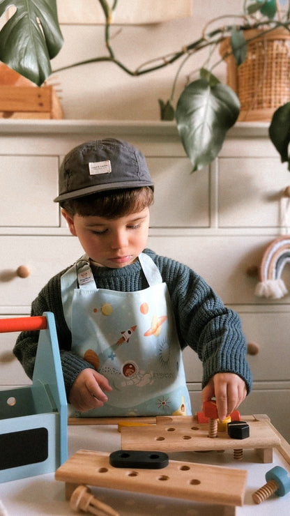 Sustainable Montessori toy: Tap Tap Tool Box | KIDDYKIND