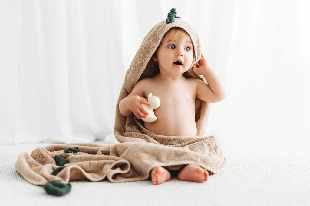 100% Organic Baby Hooded Towel
