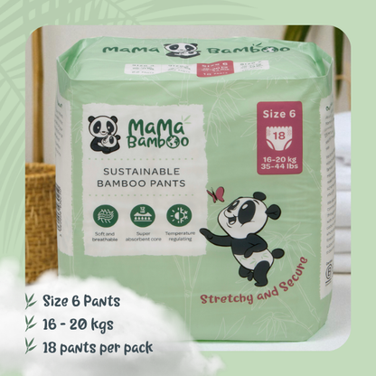 Bamboo Pull-Up Nappy Pants