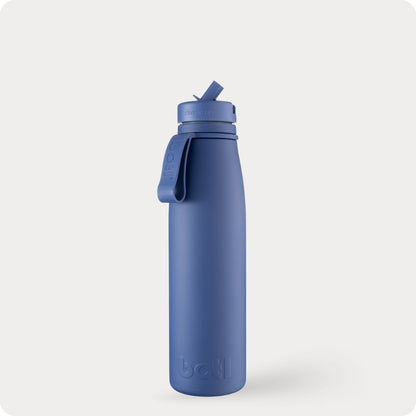 Eco kids bottle: 500ml Stainless Steel Insulated Bottle With Straw | Evolution V2 | BOTL | One Green Bottle UK