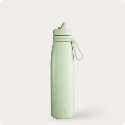 Eco kids bottle: 500ml Stainless Steel Insulated Bottle With Straw | Evolution V2 | BOTL | One Green Bottle UK