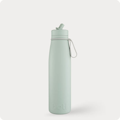 Eco kids bottle: 500ml Stainless Steel Insulated Bottle With Straw | Evolution V2 | BOTL | One Green Bottle UK