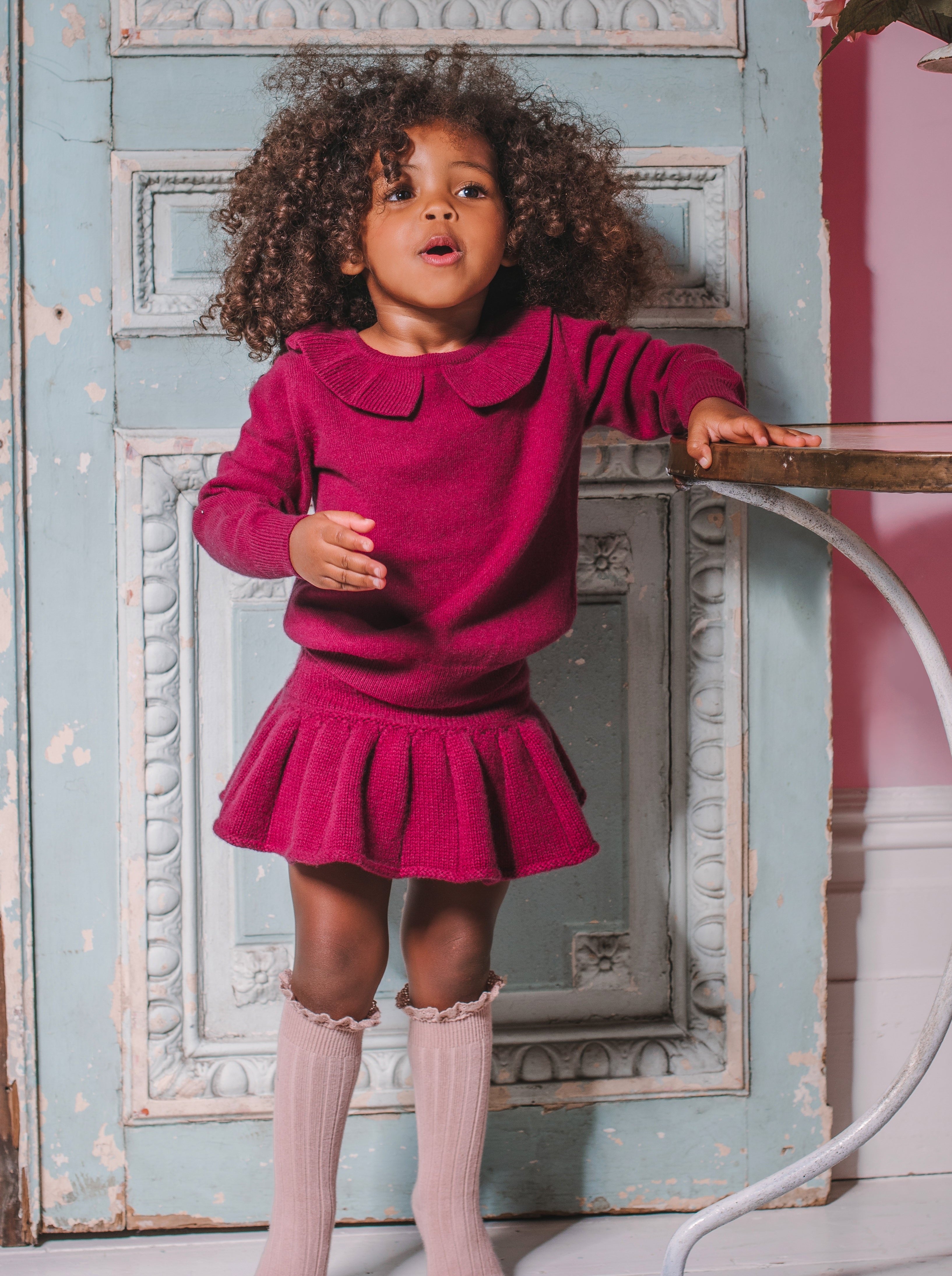 Peter Pan Collared Jumper | 100% cashmere