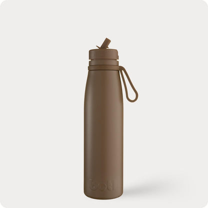 Eco kids bottle: 500ml Stainless Steel Insulated Bottle With Straw | Evolution V2 | BOTL | One Green Bottle UK