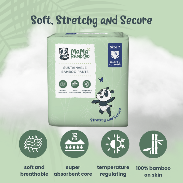 Bamboo Pull-Up Nappy Pants