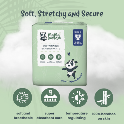 Bamboo Pull-Up Nappy Pants