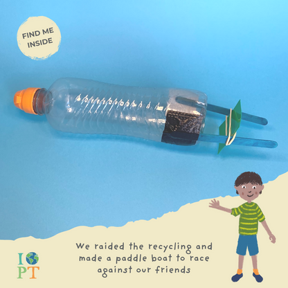 Sustainable Montessori toy: PLASTIC ISN'T FANTASTIC - Children’s eco activity kit (Age 5+) | KIDDYKIND