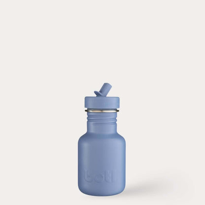 350ml Stainless Steel - Kids Non Insulated bottle | Swipe Right Blue | BOTL | BPA-free plastic-free kids bottle UK