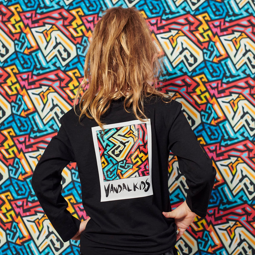Kids Long Sleeve top - Street art (unisex)