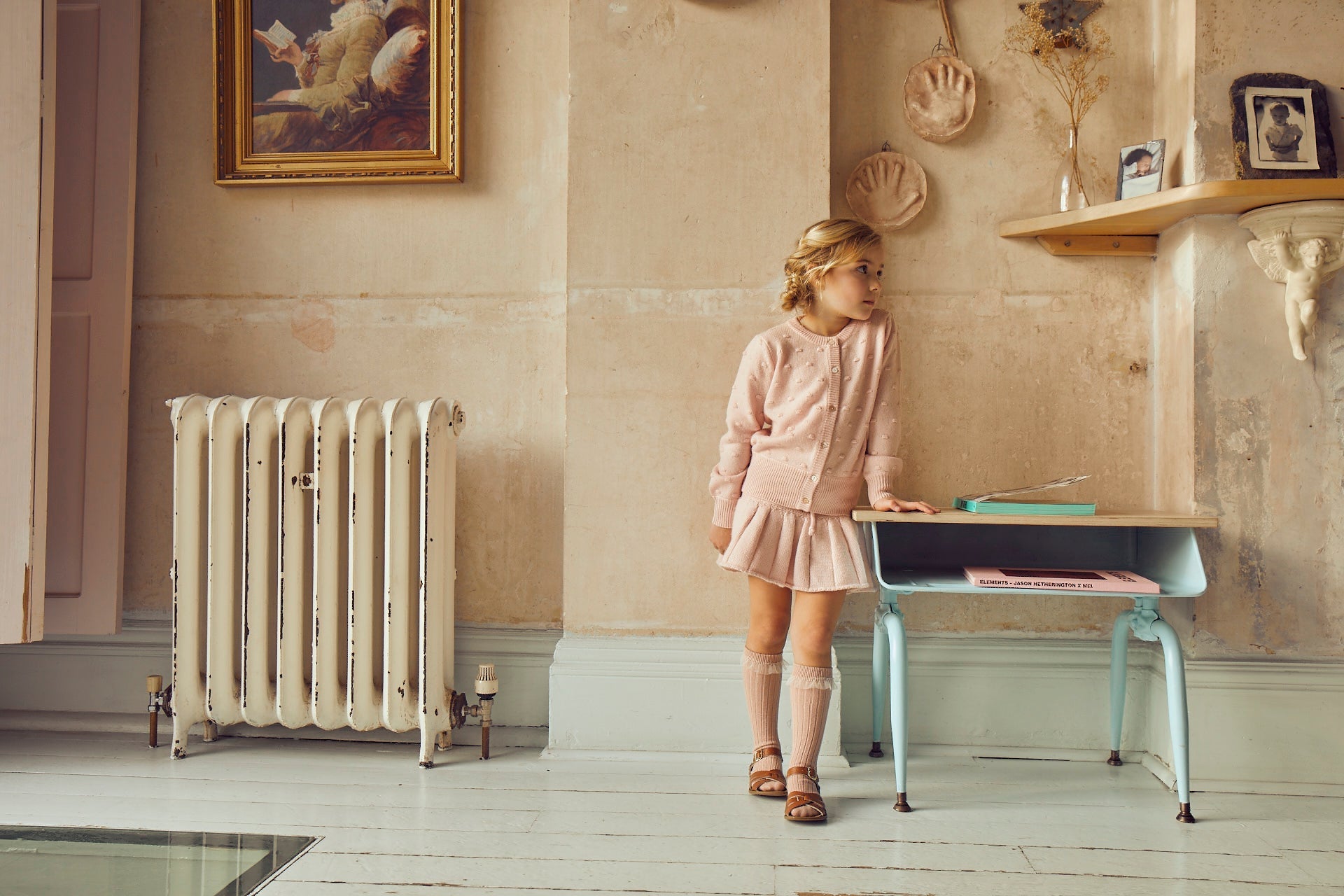 Popcorn Cardigan | cashmere/merino