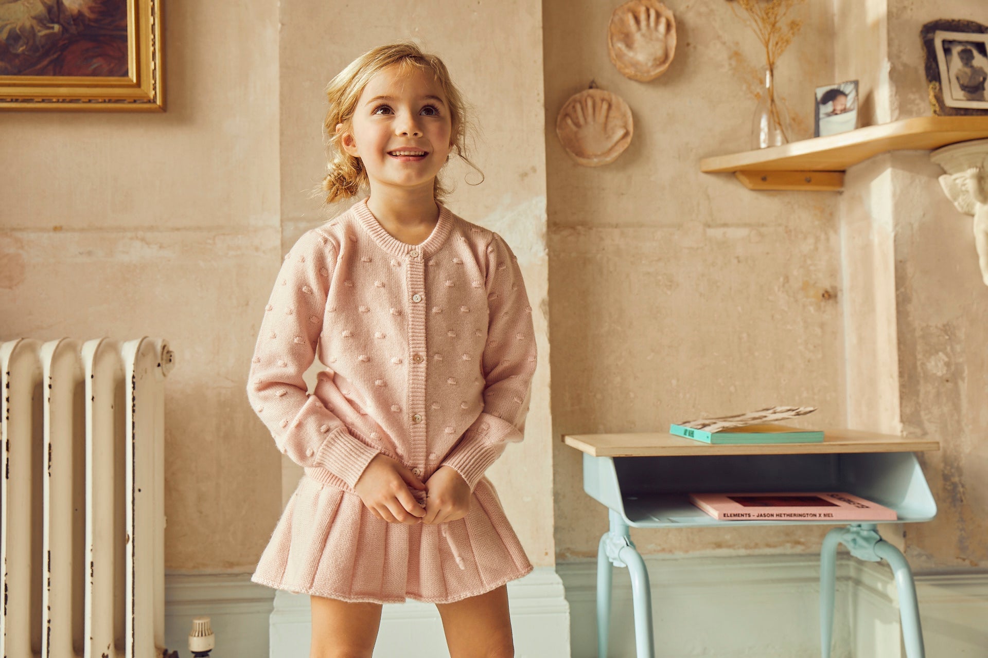 Popcorn Cardigan | cashmere/merino