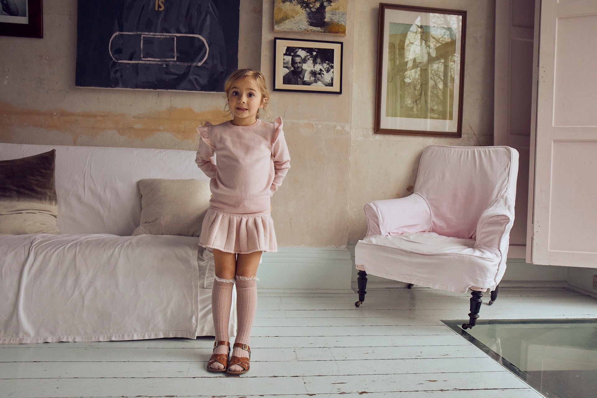 Frilled Jumper | cashmere/merino