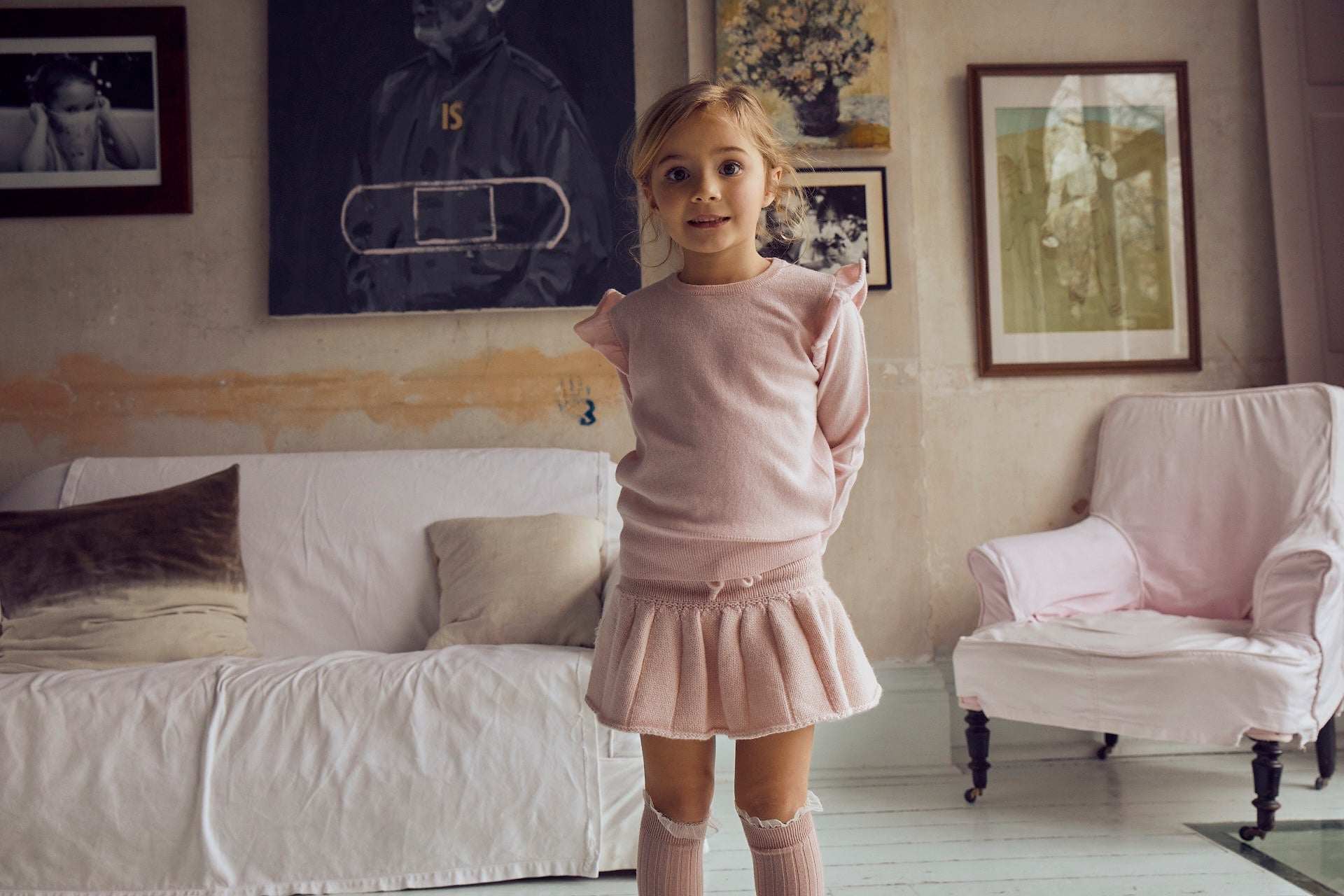 Frilled Jumper | cashmere/merino
