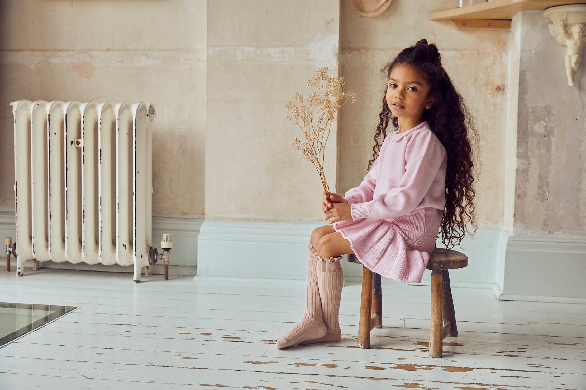 SAMPLE Petal Collar Jumper