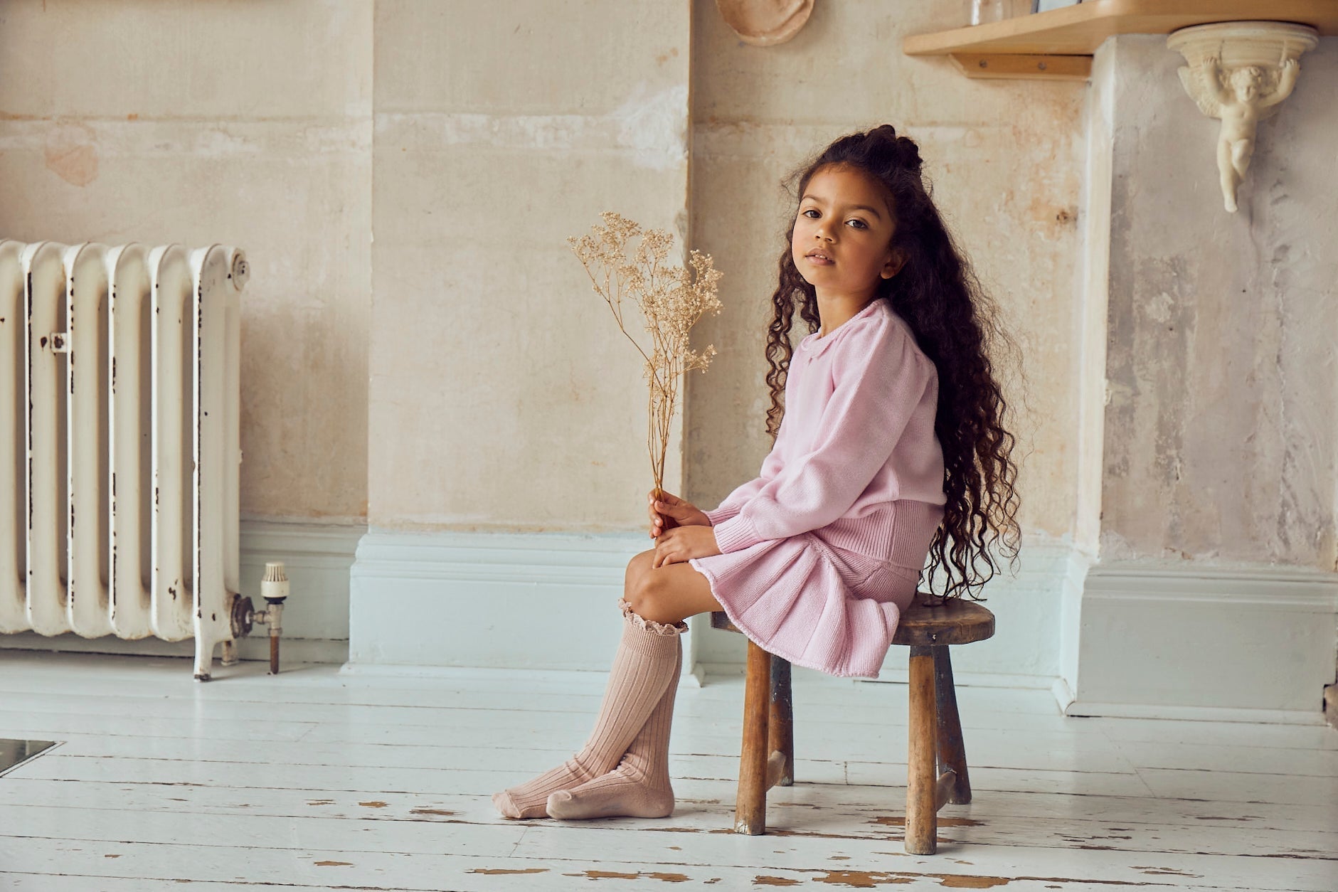 SAMPLE Petal Collar Jumper