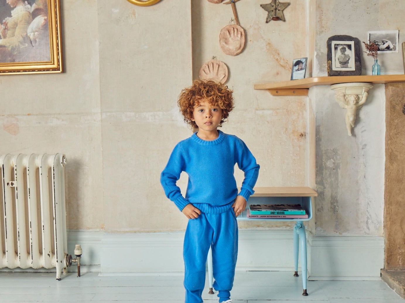 Moss Stitch Jumper | cashmere/merino