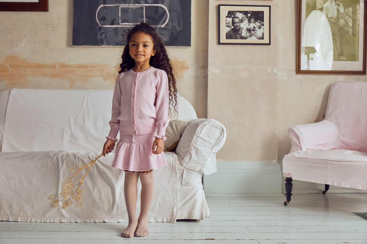 Pleated Tennis Skirt | cashmere/merino