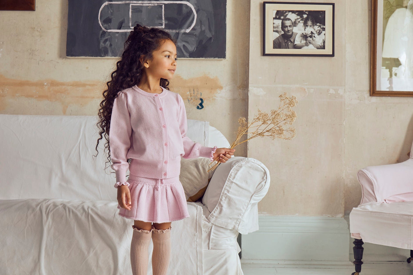 Pleated Tennis Skirt | cashmere/merino