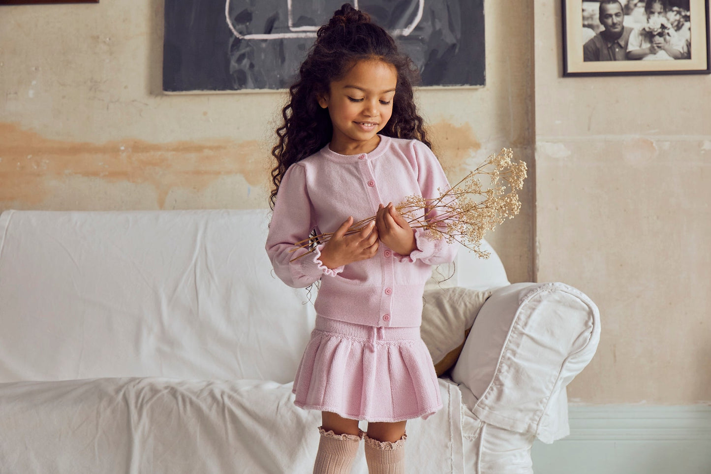 Pleated Tennis Skirt | cashmere/merino