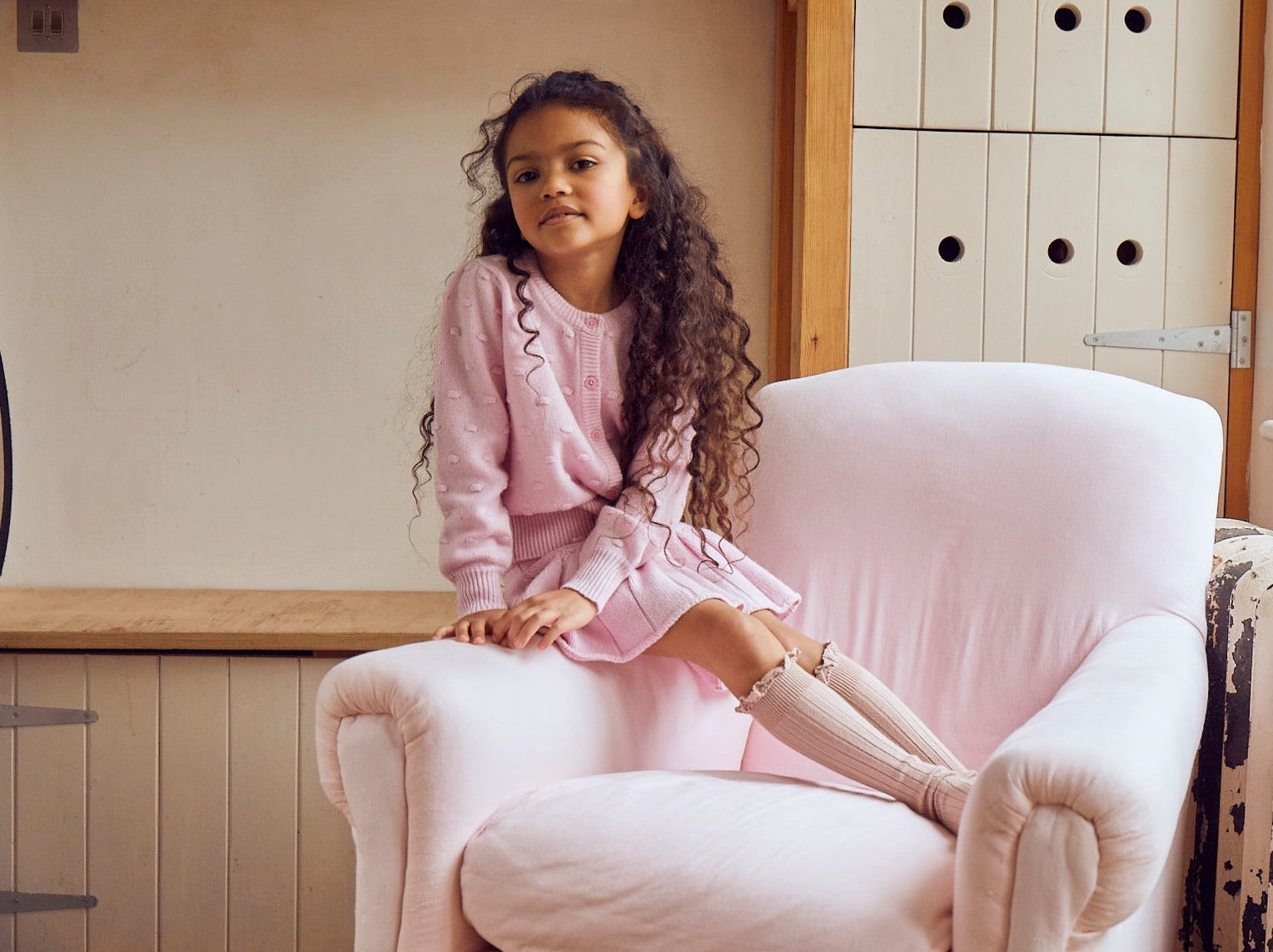 Popcorn Cardigan | cashmere/merino