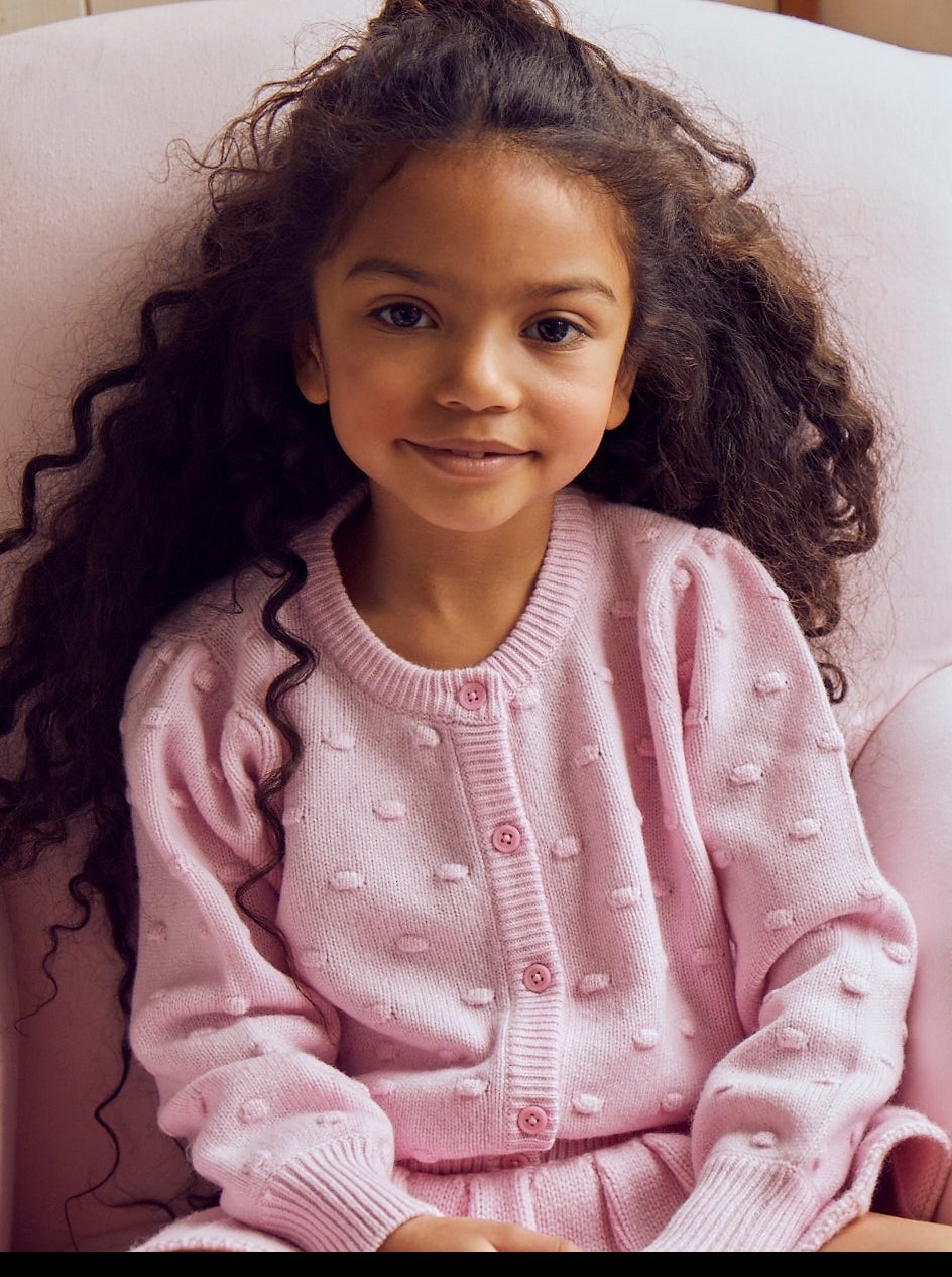 Popcorn Cardigan | cashmere/merino