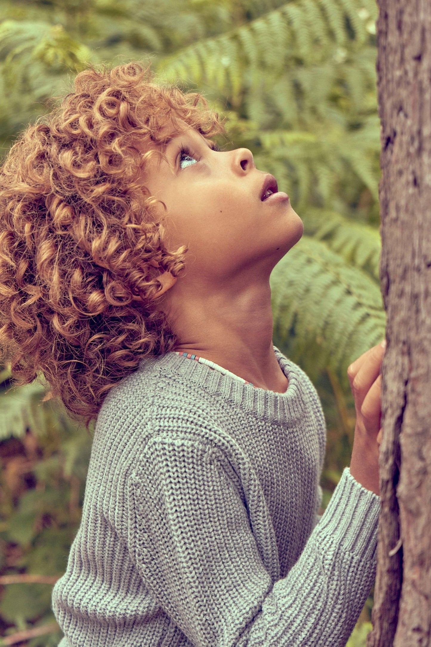 Boys Fisherman Jumper | Oxford Grey by MIKA & MILO, organic cotton, vetted by KIDDYKIND