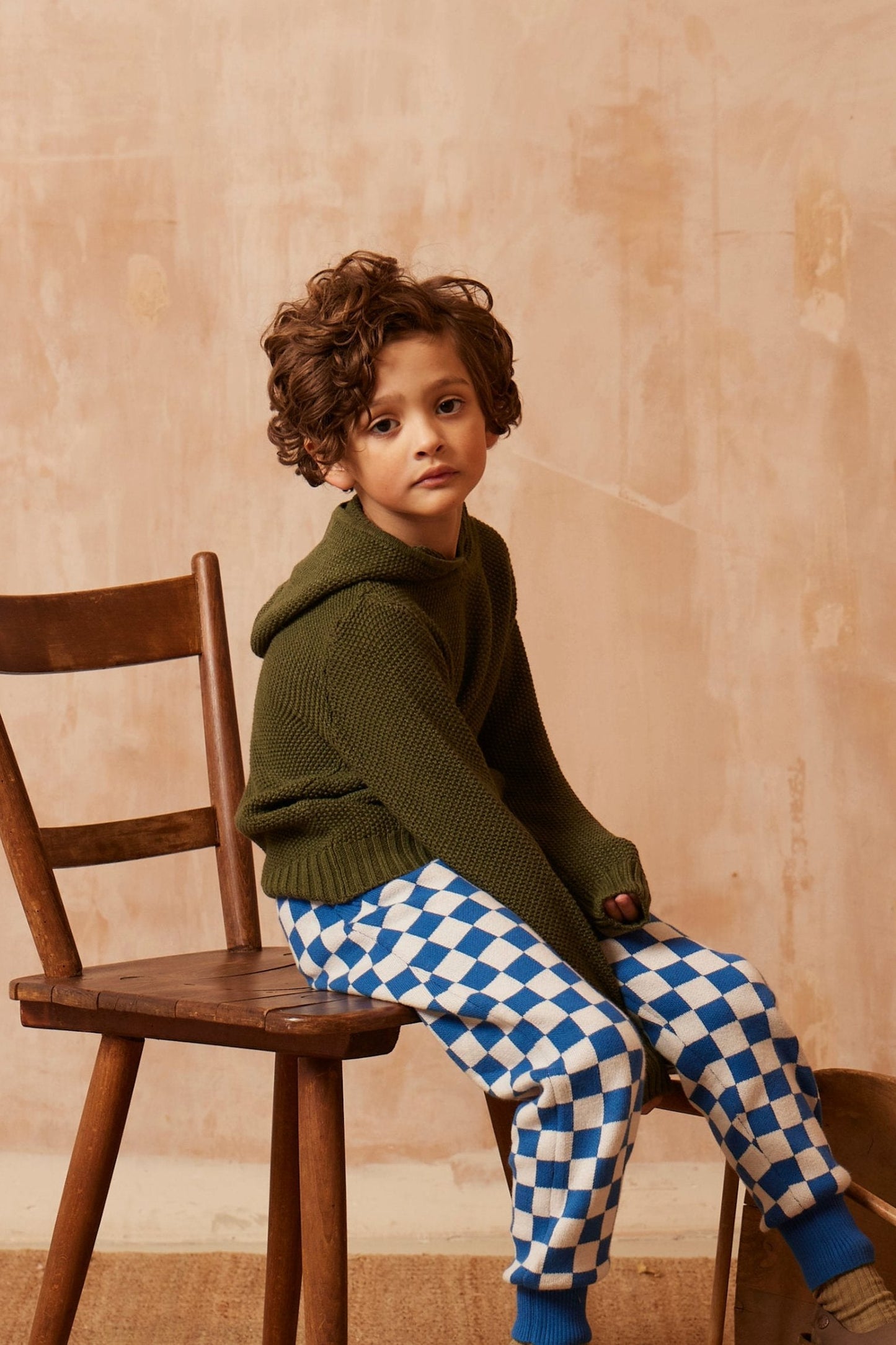 Moss Stitch Hoodie | Avocado by MIKA & MILO, organic cotton, vetted by KIDDYKIND