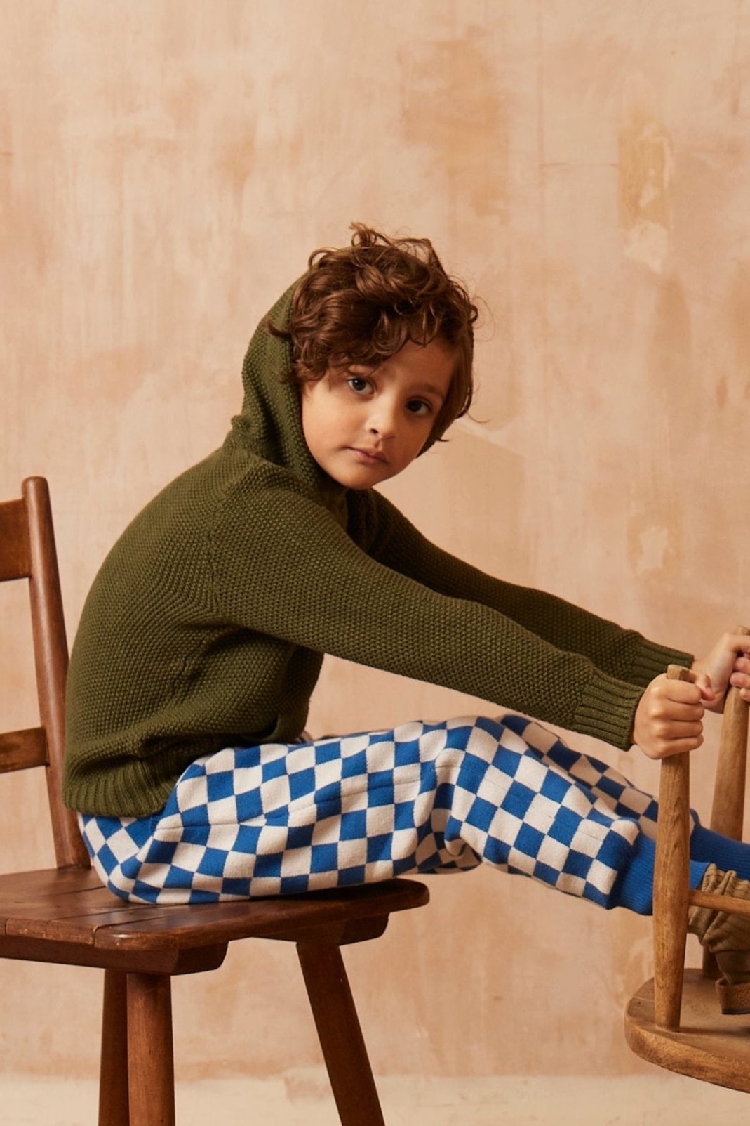 Moss Stitch Hoodie | Avocado by MIKA & MILO, organic cotton, vetted by KIDDYKIND