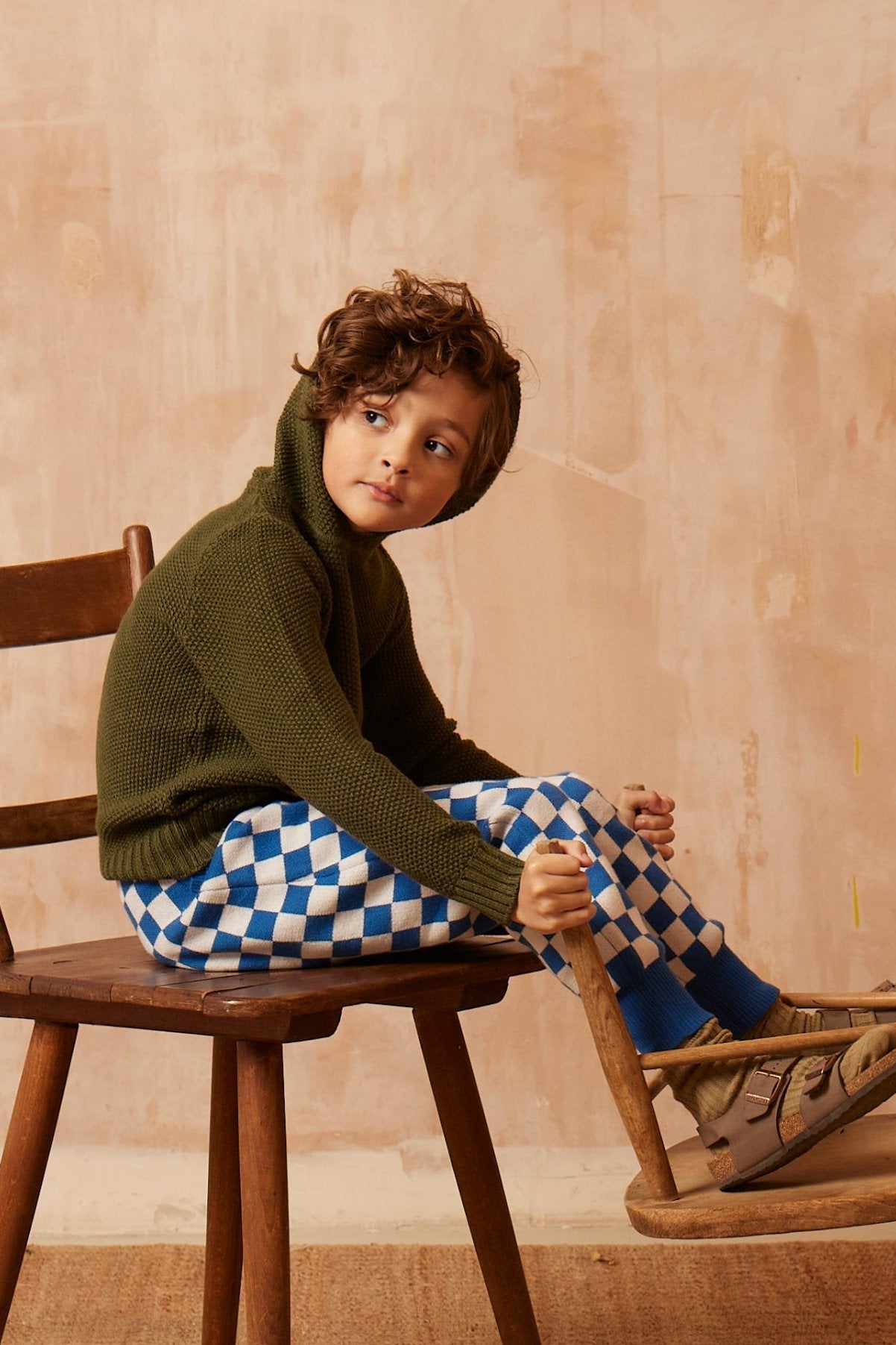 Moss Stitch Hoodie | Avocado by MIKA & MILO, organic cotton, vetted by KIDDYKIND