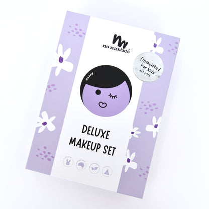 Nancy Purple Kids Play Makeup Palette & Lip Gloss Set
